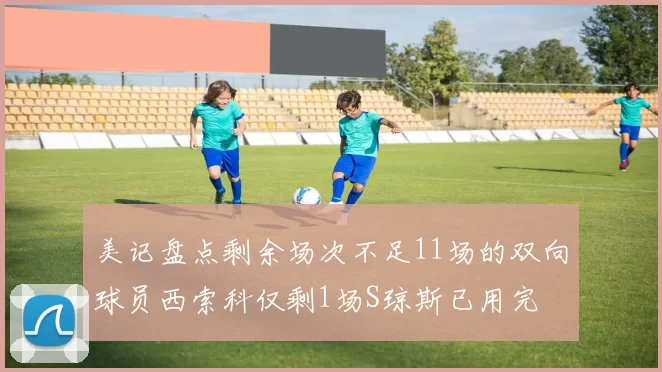 美记盘点剩余场次不足11场的双向球员西索科仅剩1场S琼斯已用完